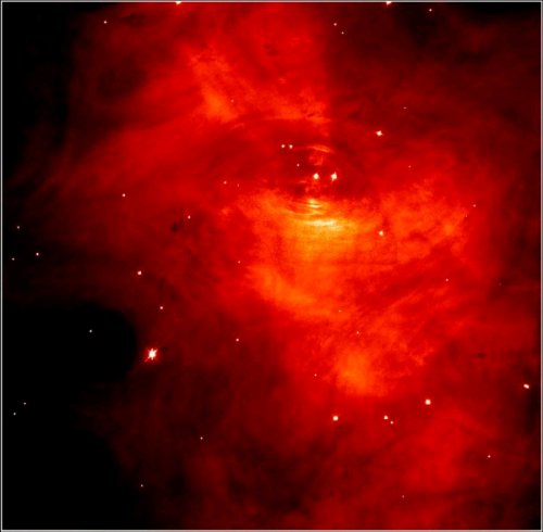 crab nebula (by hubble)